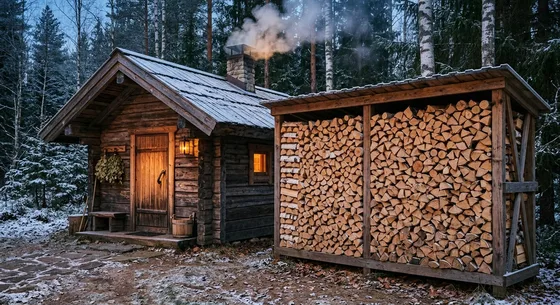 Укладка дров в Артёме, проспект Каминная, 48